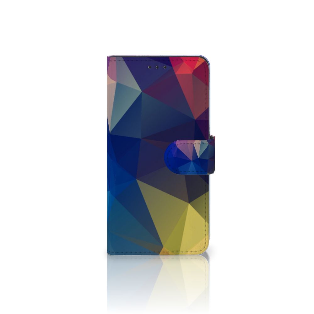 Huawei P10 Lite Book Case Polygon Dark