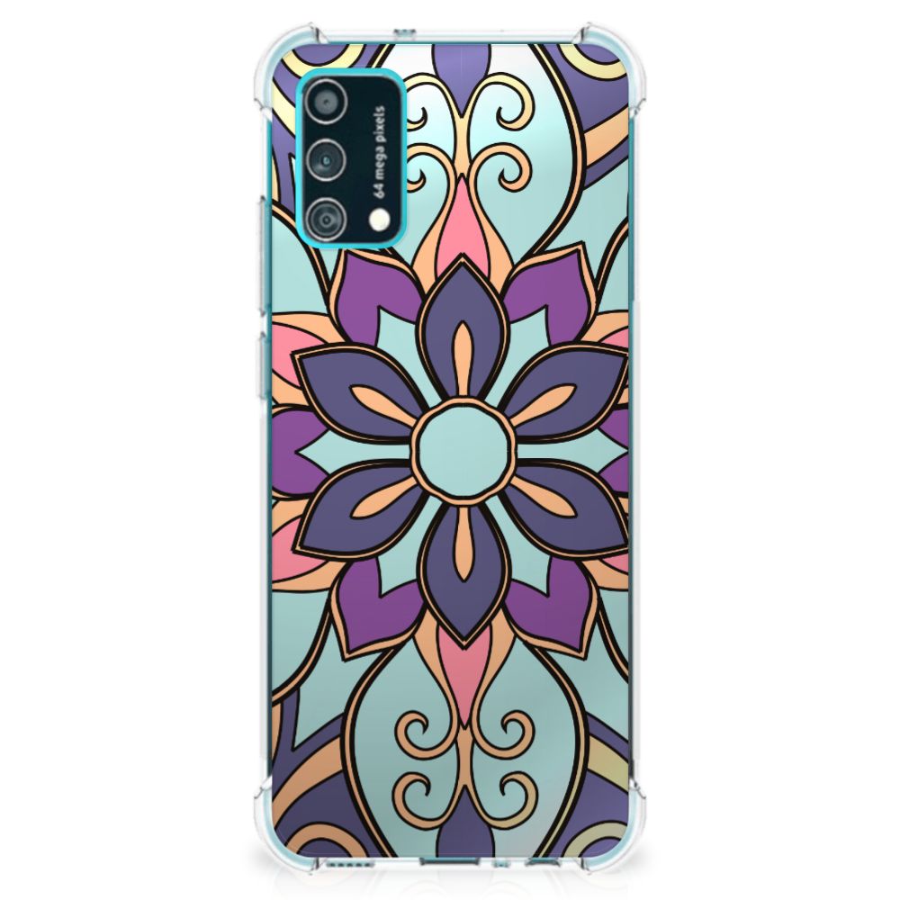 Samsung Galaxy M02s | A02s Case Purple Flower B2C Telecom