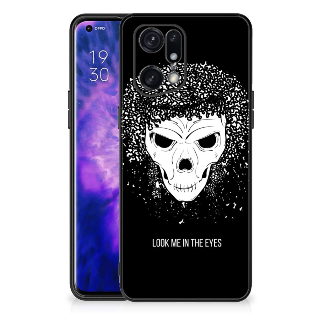 Telefoonhoesje OPPO Find X5 Pro Skull Hair