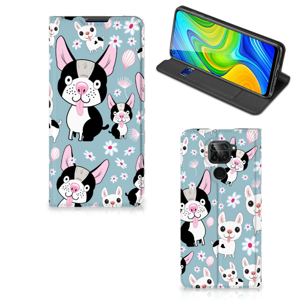 Xiaomi Redmi Note 9 Hoesje maken Hondjes - B2C Telecom