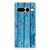 Google Pixel 7 Pro Bumper Hoesje Wood Blue