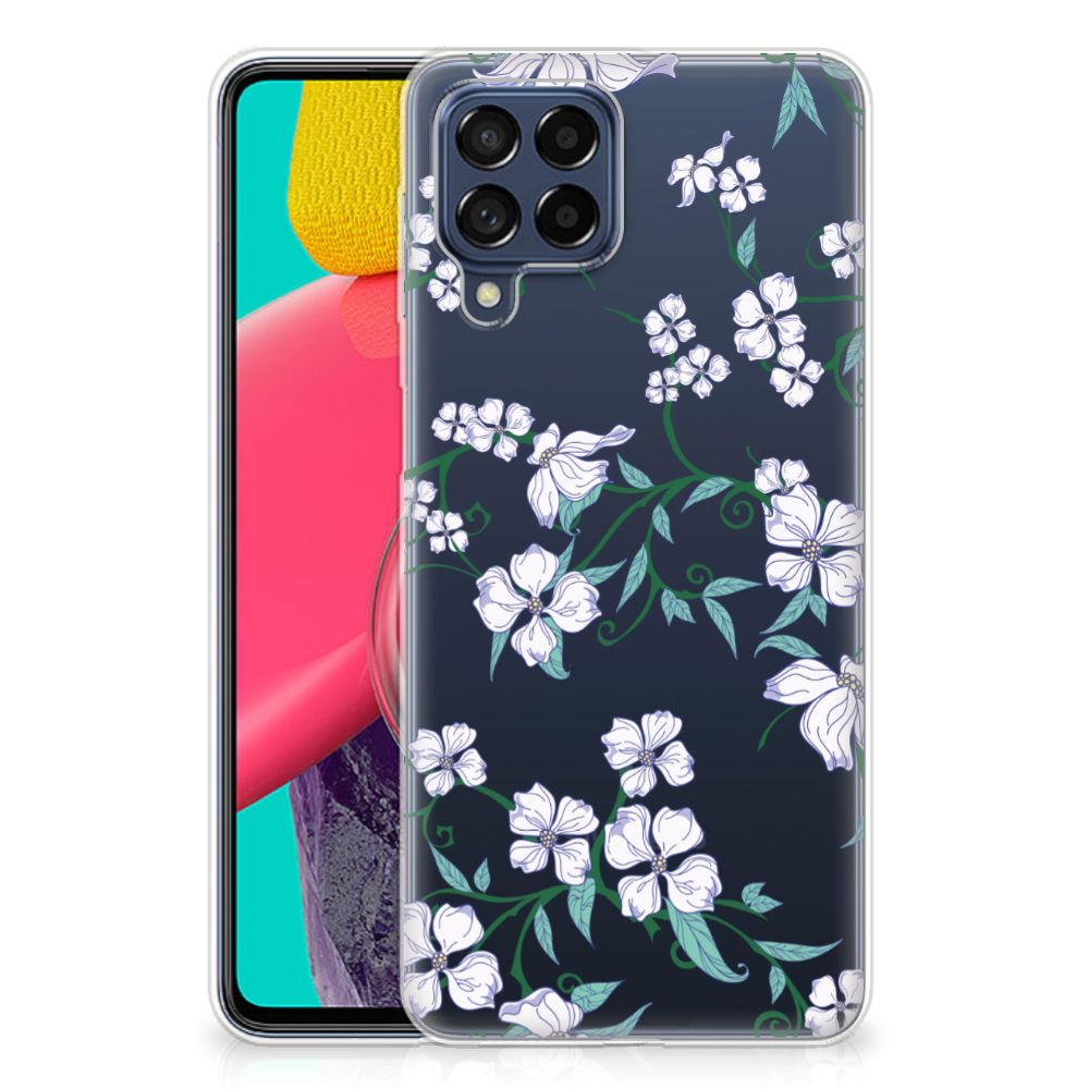 Samsung Galaxy M53 Uniek TPU Case Blossom White