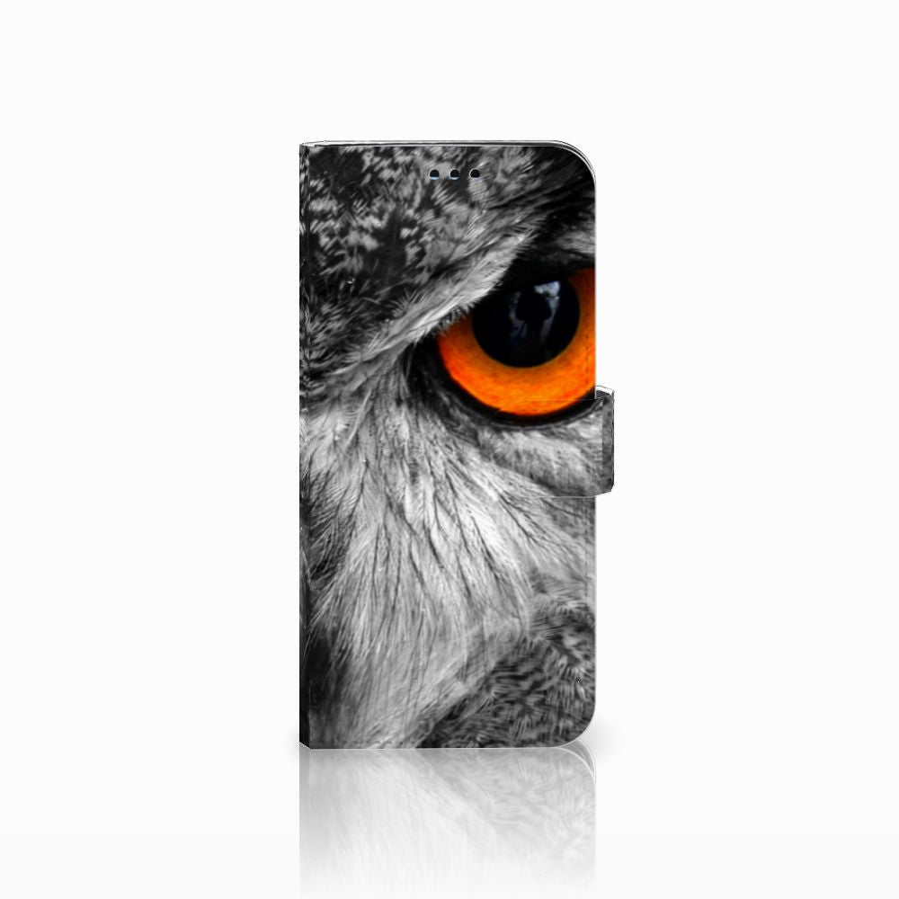 Samsung Galaxy S9 Plus Telefoonhoesje met Pasjes Uil