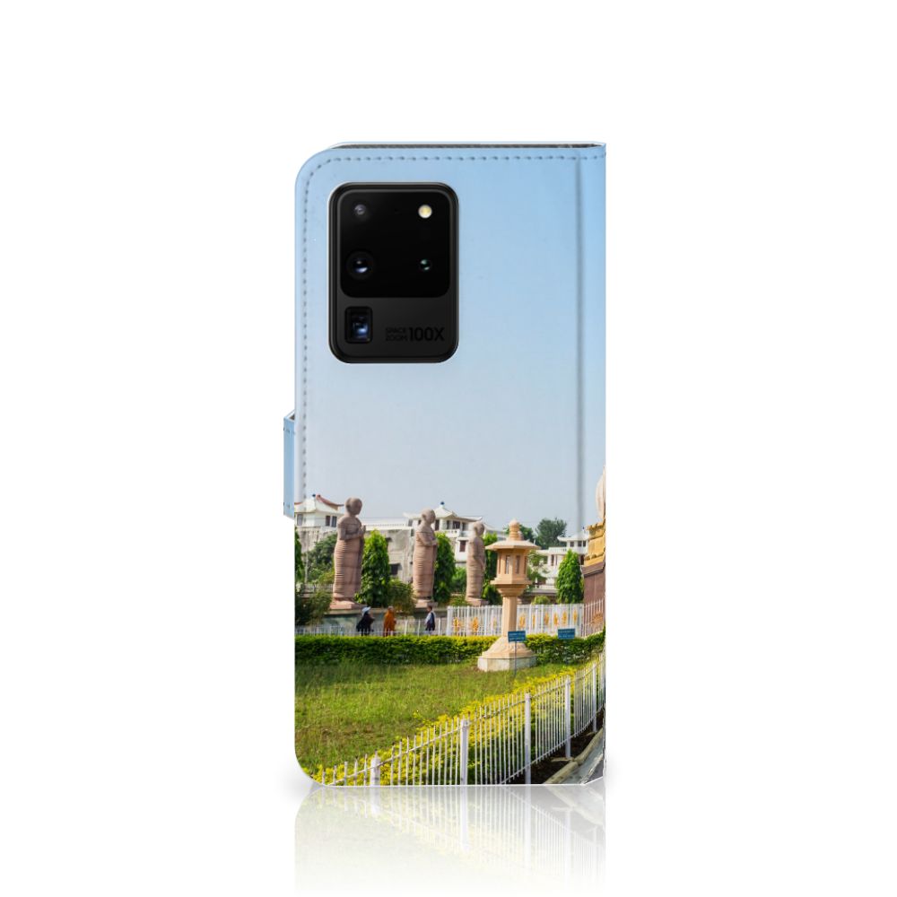 Samsung Galaxy S20 Ultra Flip Cover Boeddha