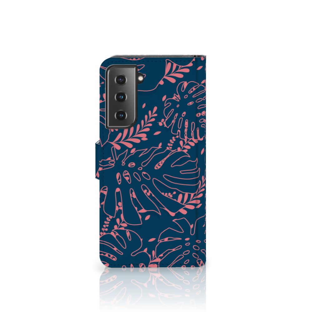 Samsung Galaxy S21 Hoesje Palm Leaves