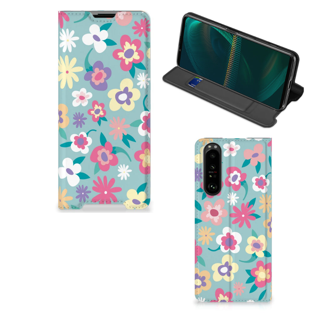 Sony Xperia 5 III Smart Cover Flower Power