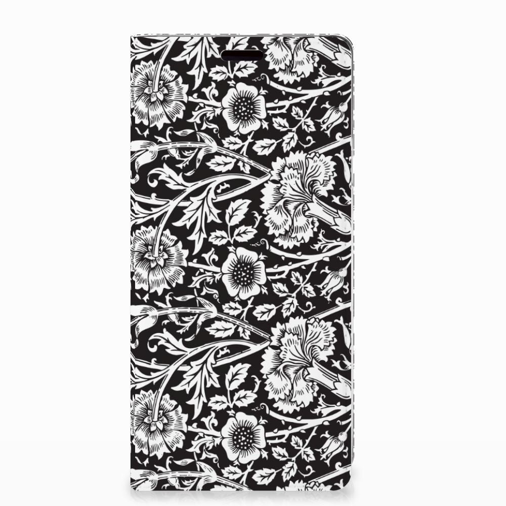 Samsung Galaxy Note 9 Smart Cover Black Flowers