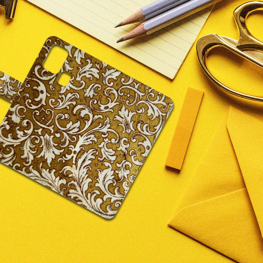 Wallet Case Samsung Galaxy M31 Barok Goud