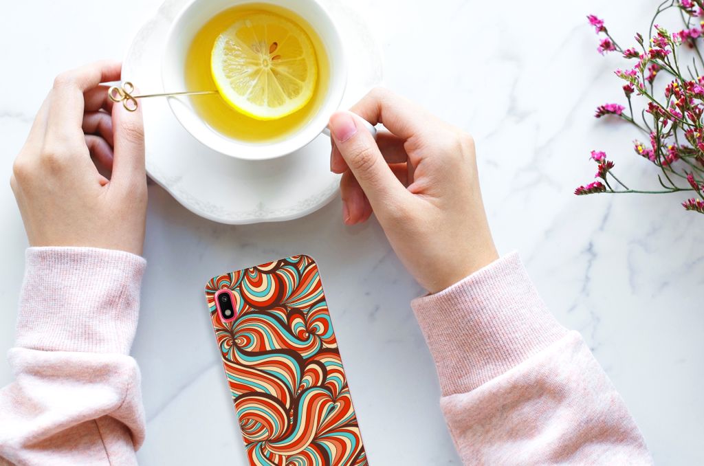 Samsung Galaxy A10 Hoesje maken Retro