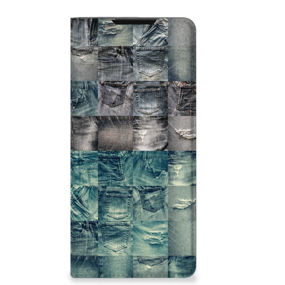 Hippe Standcase Samsung Galaxy S21 Ultra Spijkerbroeken - B2C Telecom