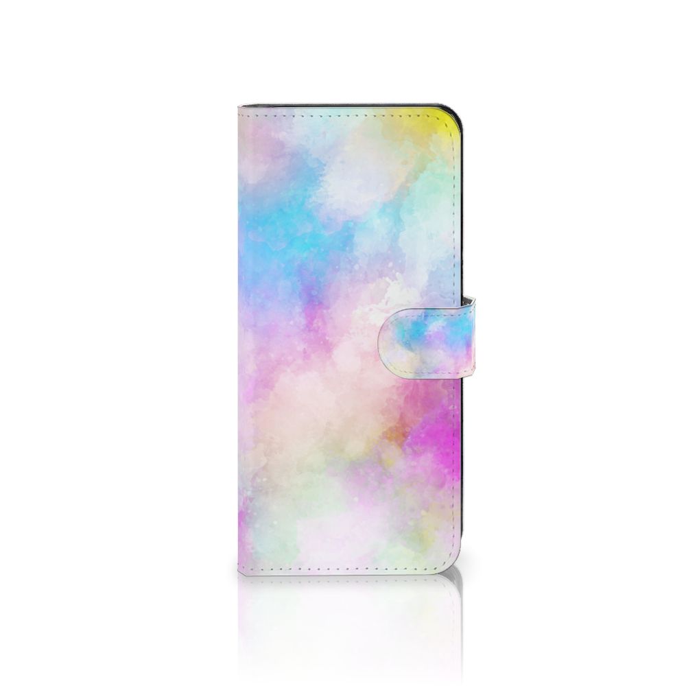 Hoesje OPPO A98 5G Watercolor Light in pastel colors with a unique watercolor design.