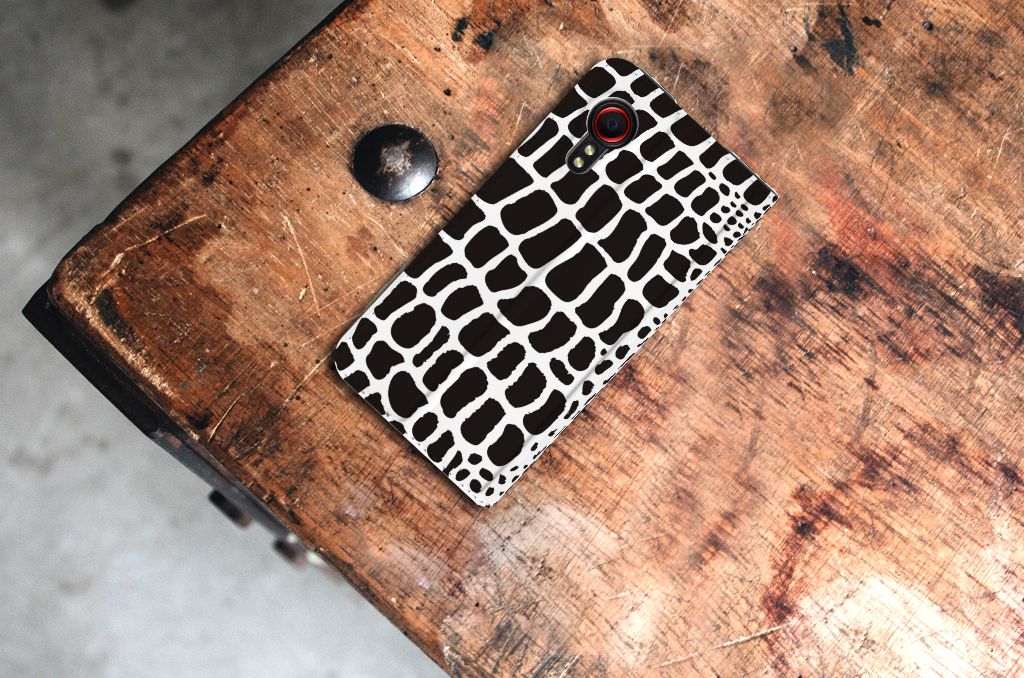 Samsung Galaxy Xcover 5 Hoesje maken Slangenprint - B2C Telecom