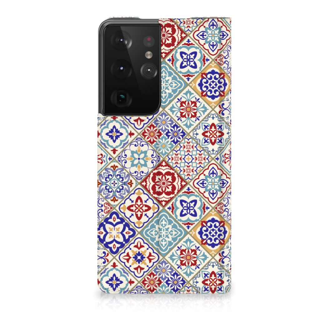 Samsung Galaxy S21 Ultra Standcase Tiles Color - B2C Telecom