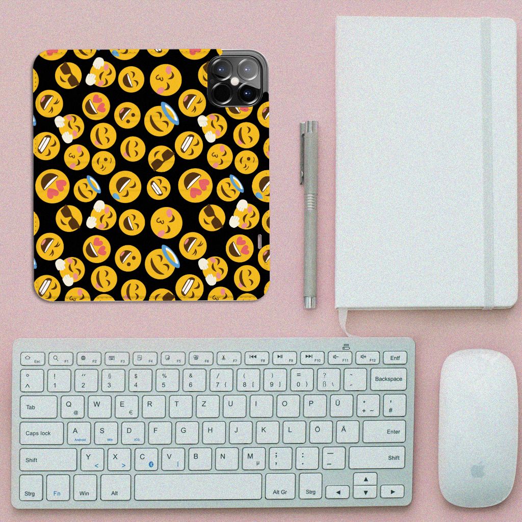 iPhone 12 Pro Max Hoesje met Magneet Emoji