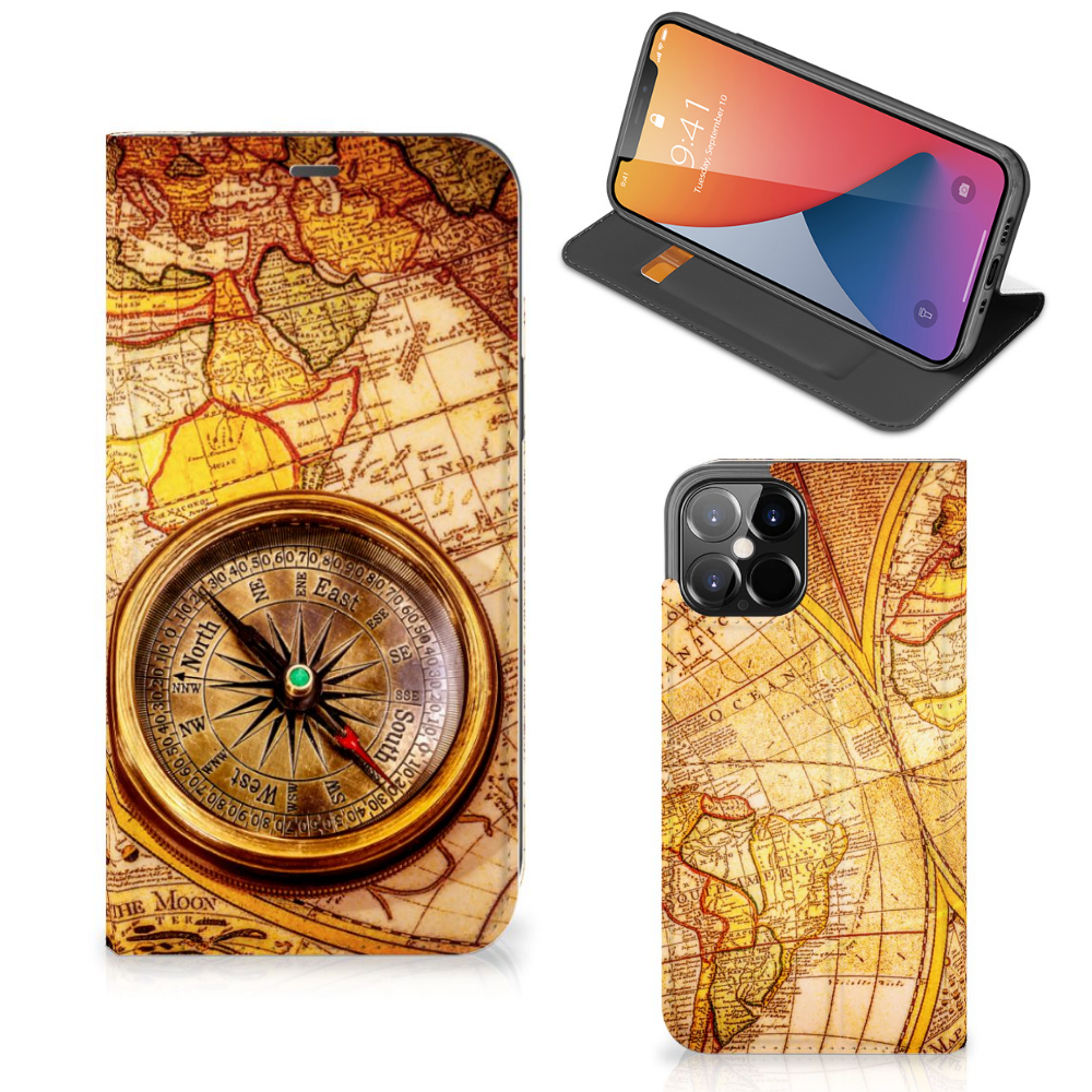 iPhone 12 Pro Max Book Cover Kompas - B2C Telecom