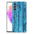 Samsung Galaxy A73 5G Bumper Hoesje Wood Blue
