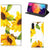 Smart Cover voor Samsung Galaxy A50 Zonnebloemen