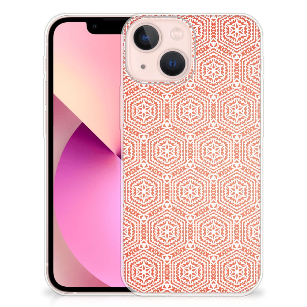 iPhone 13 mini TPU bumper Pattern Orange B2C Telecom