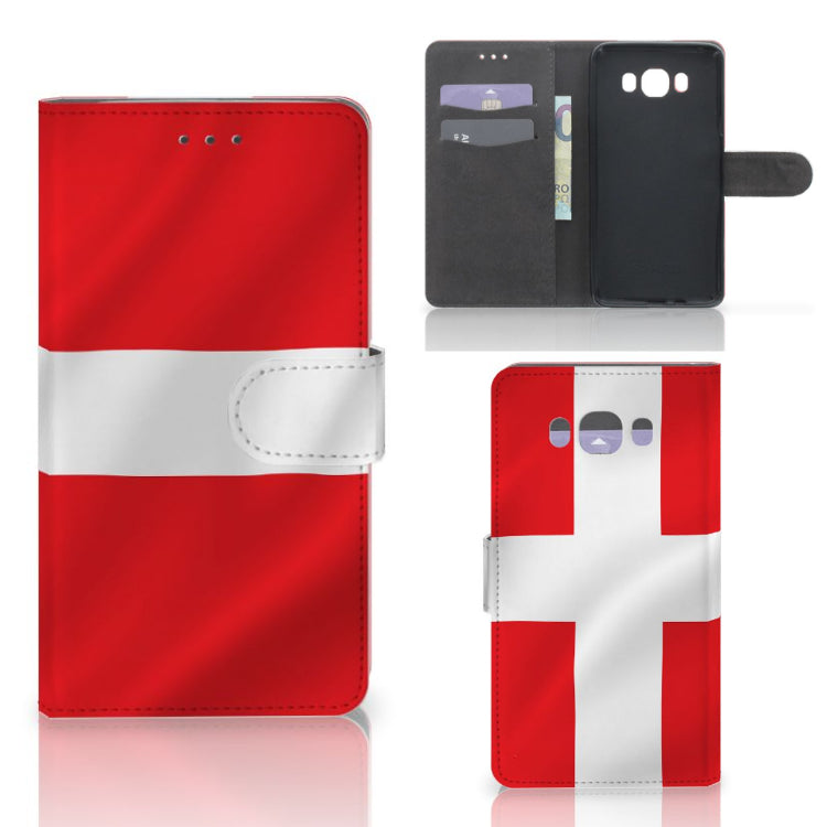 Samsung Galaxy J7 2016 Bookstyle Case Denemarken