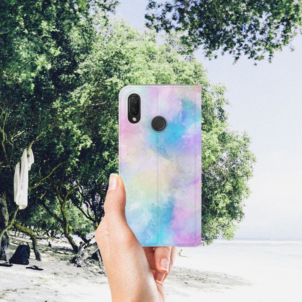 Bookcase Huawei P Smart Plus Watercolor Light