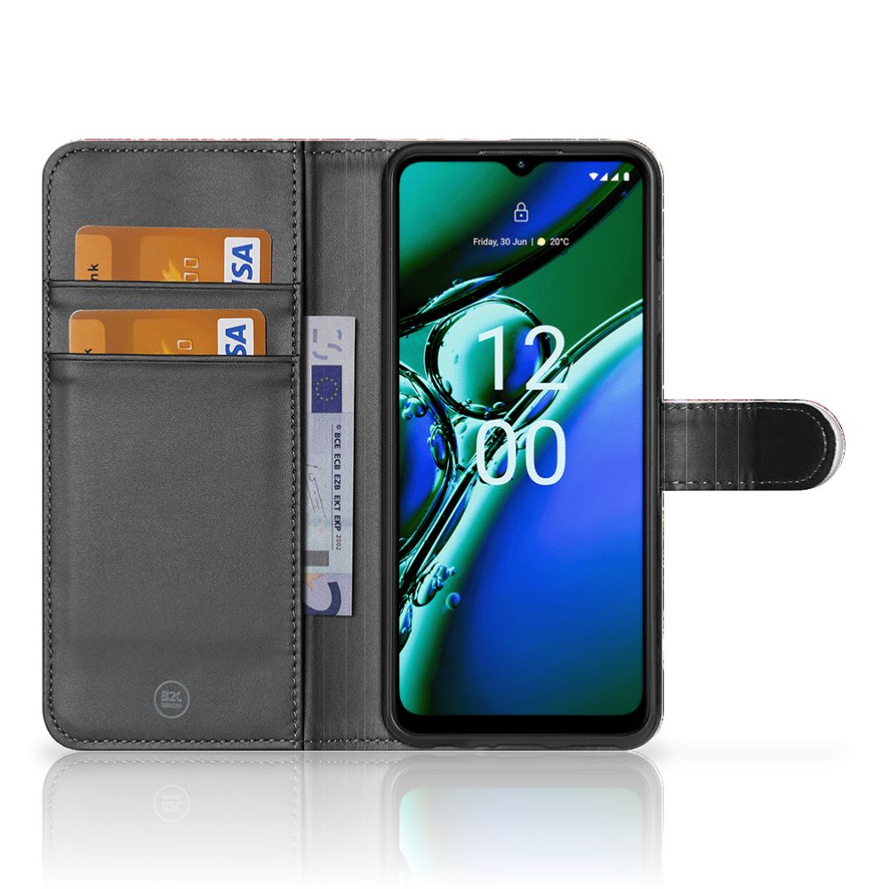 Nokia G42 Wallet Case met Pasjes Vuurwerk