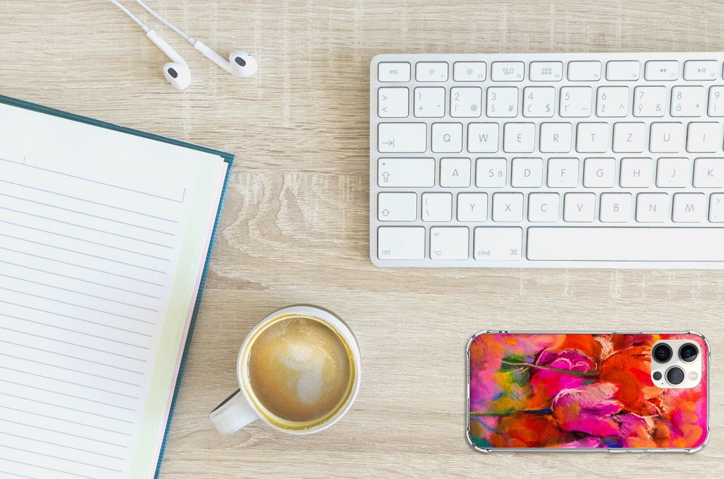 Back Cover iPhone 12 Pro Max Tulips B2C Telecom