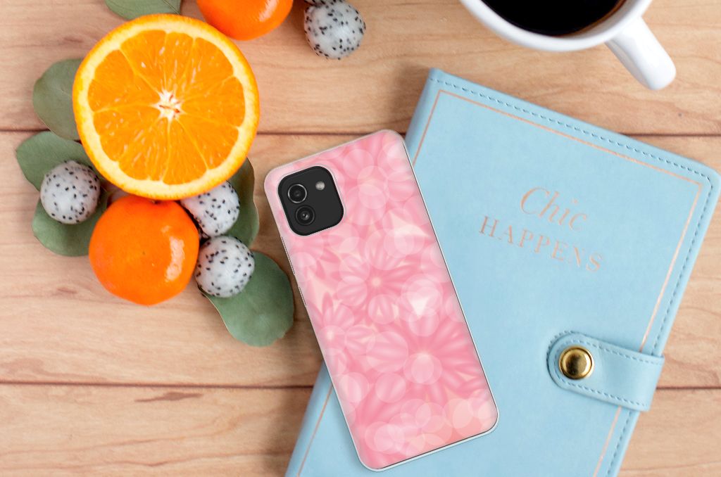 Samsung Galaxy A03 TPU Case Spring Flowers B2C Telecom