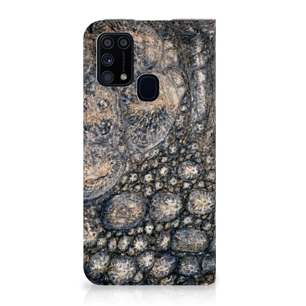 Samsung Galaxy M31 Hoesje maken Krokodillenprint - B2C Telecom
