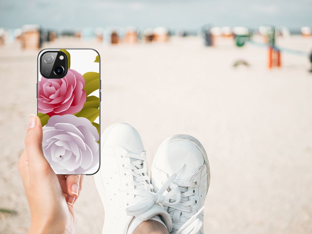 Apple iPhone 13 Bloemen Hoesje Roses B2C Telecom