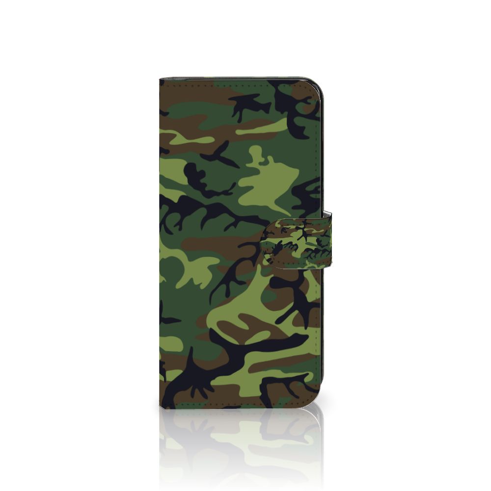 Samsung Galaxy A34 Telefoon Hoesje Army Dark