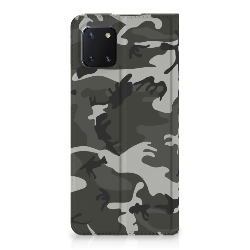 Samsung Galaxy Note 10 Lite Hoesje met Magneet Army Light - B2C Telecom