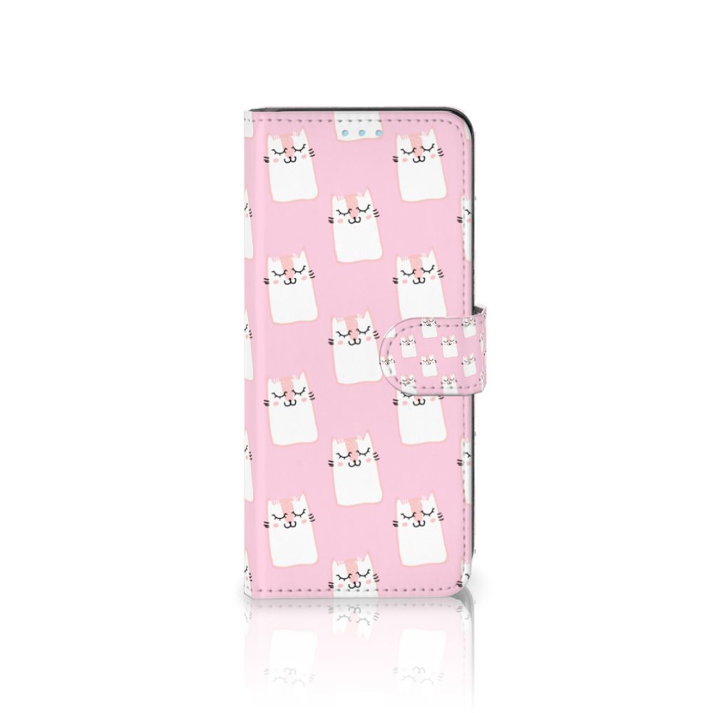 Sony Xperia 10 III Telefoonhoesje met Pasjes Sleeping Cats