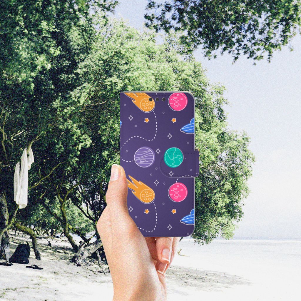 Microsoft Lumia 650 Wallet Case met Pasjes Space