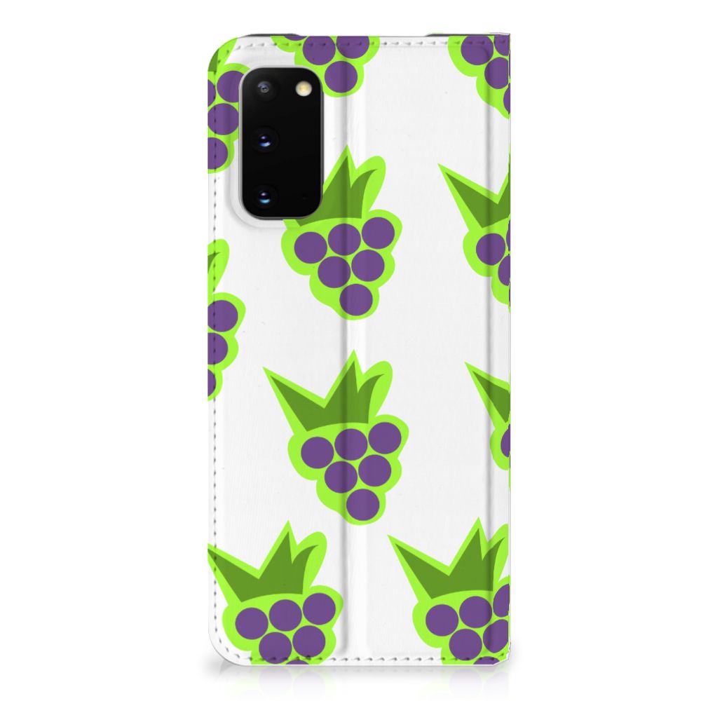 Samsung Galaxy S20 Flip Style Cover Druiven - B2C Telecom