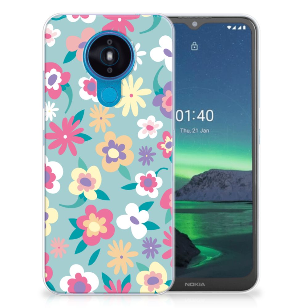 Nokia 1.4 TPU Case Flower Power