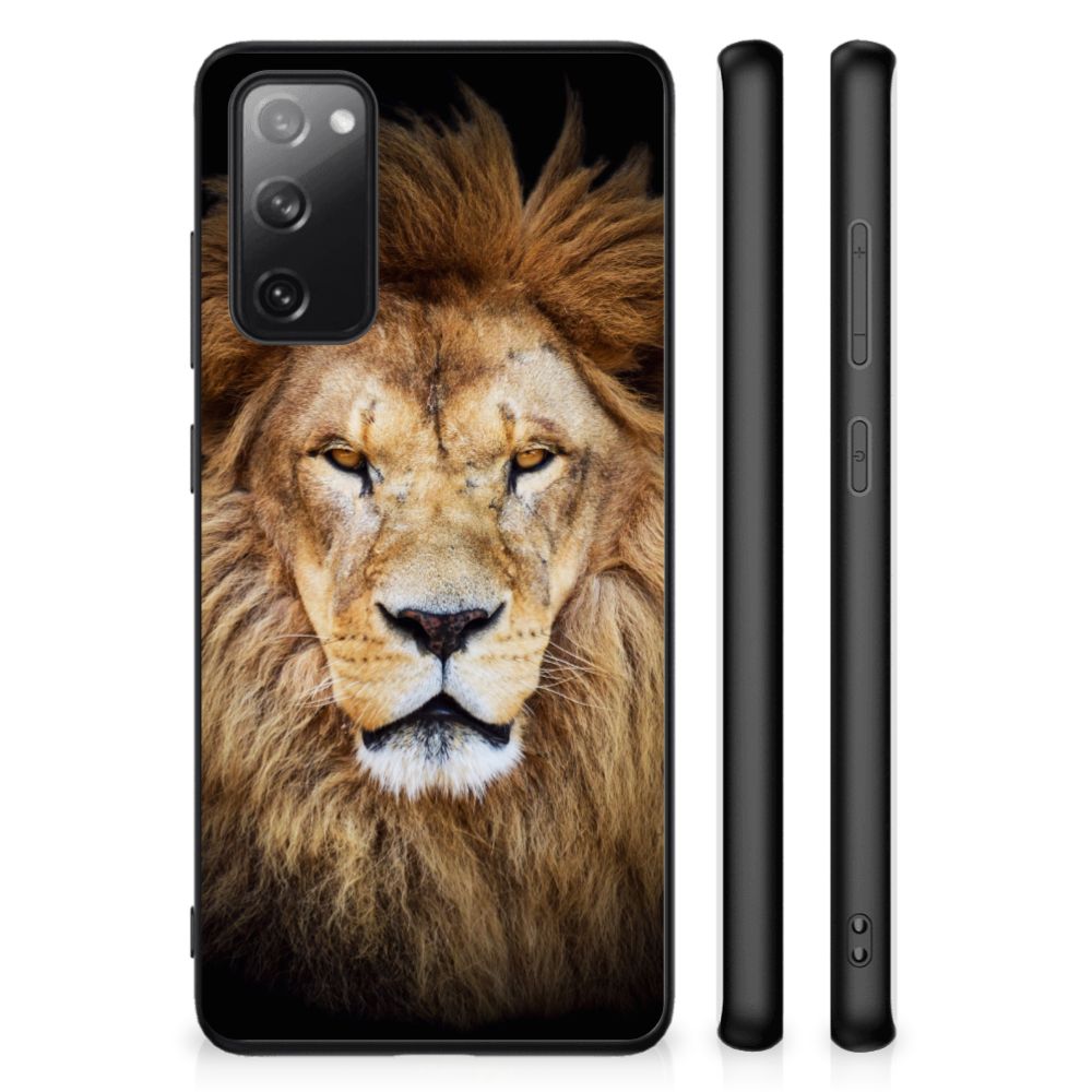 Samsung Galaxy S20 FE Dierenprint Telefoonhoesje Leeuw B2C Telecom