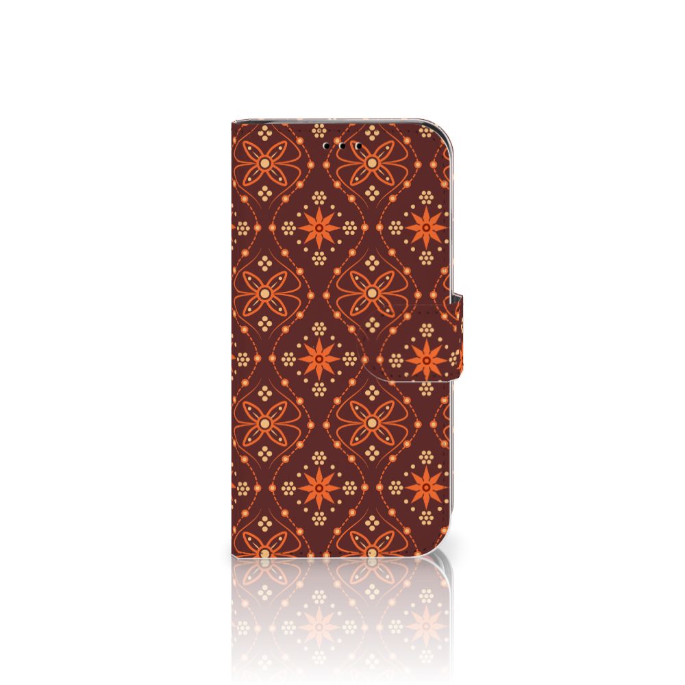 Apple iPhone X | Xs Telefoon Hoesje Batik Brown