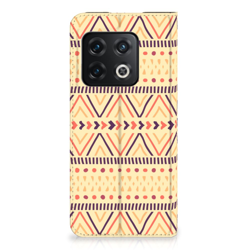 OnePlus 10 Pro Hoesje met Magneet Aztec Yellow - B2C Telecom