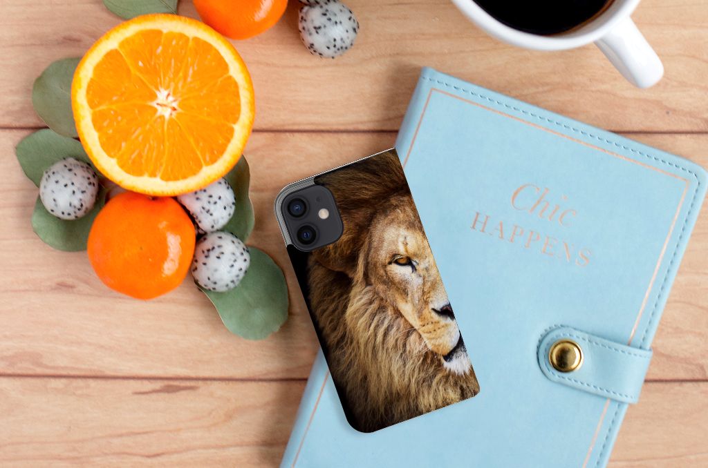 iPhone 12 Mini Hoesje maken Leeuw - B2C Telecom