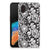 Samsung Galaxy Xcover 6 Pro TPU Case Black Flowers