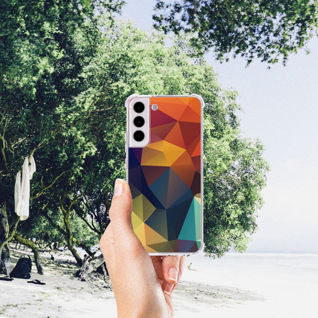 Samsung Galaxy S22 Plus Shockproof Case Polygon Color B2C Telecom