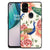 Dierenprint Telefoonhoesje voor OnePlus Nord N10 5G Pink Peacock B2C Telecom