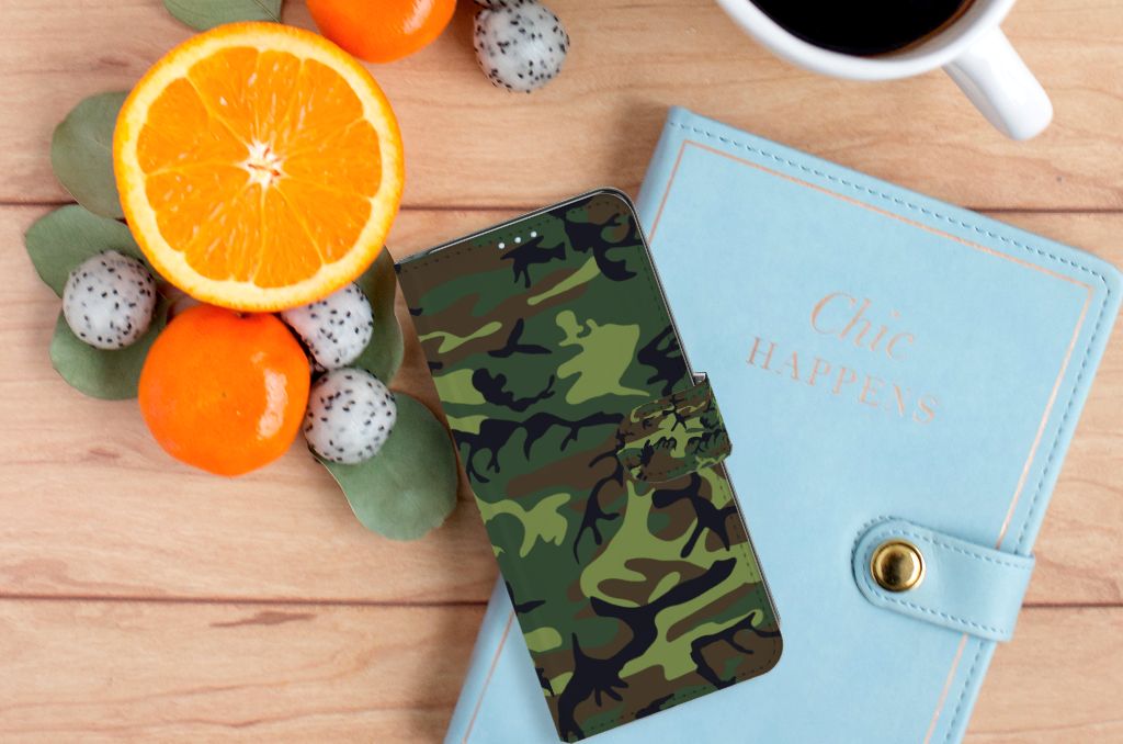 OPPO Reno 4 Pro 5G Telefoon Hoesje Army Dark