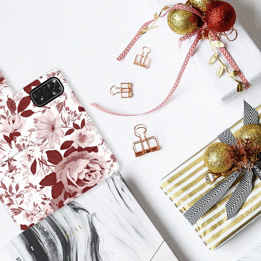 Hoesje Xiaomi Redmi Note 11/11S Watercolor Flowers
