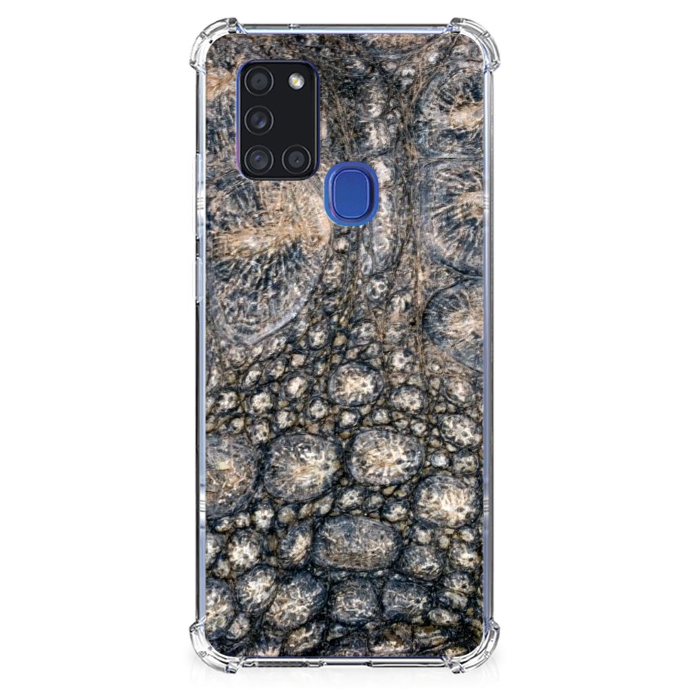 Samsung Galaxy A21s Case Anti-shock Krokodillenprint B2C Telecom