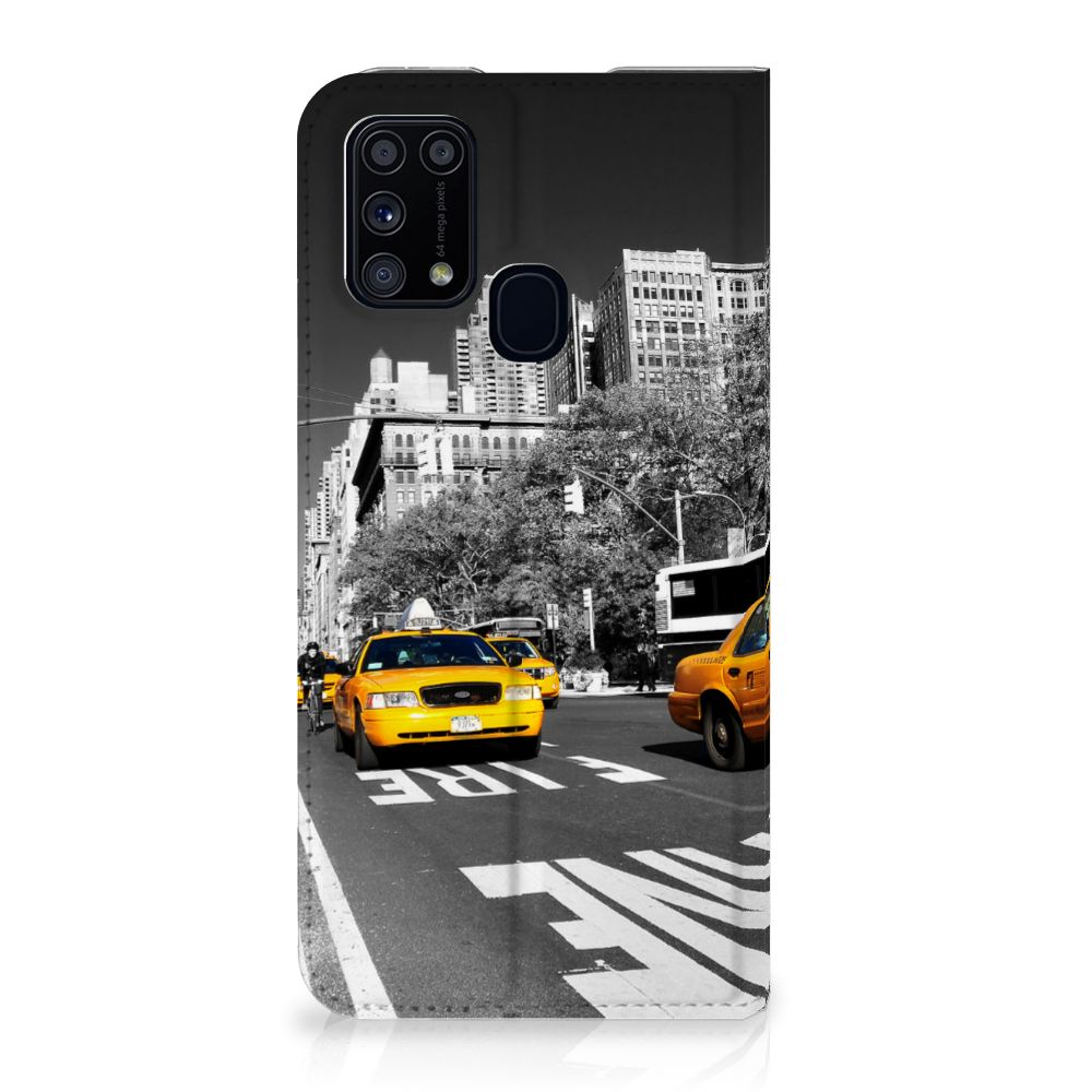 Samsung Galaxy M31 Book Cover New York Taxi - B2C Telecom