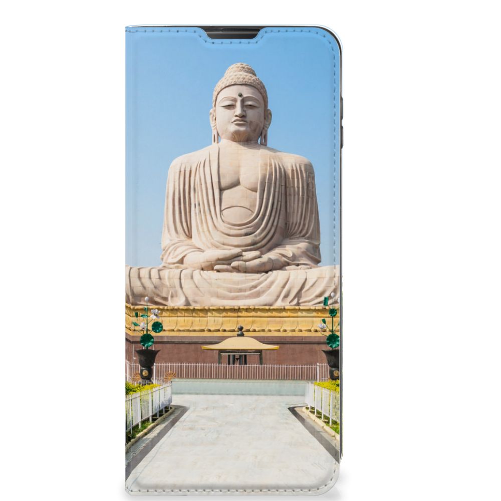Motorola Moto G 5G Plus Book Cover Boeddha - B2C Telecom