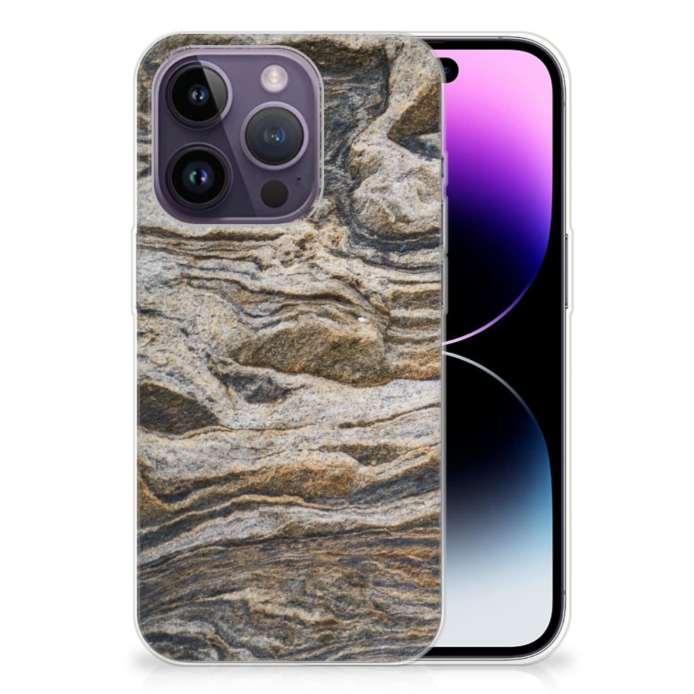 Apple iPhone 14 Pro TPU Siliconen Hoesje Steen B2C Telecom