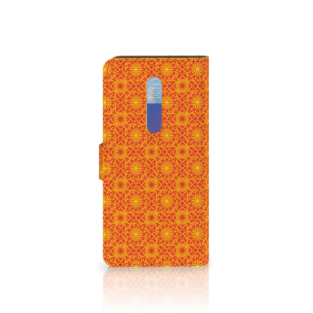 Xiaomi Redmi K20 Pro Telefoon Hoesje Batik Oranje