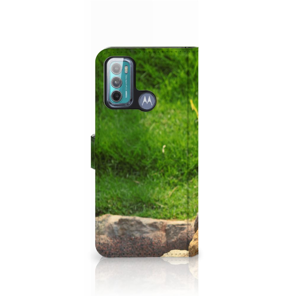 Motorola Moto G60 Telefoonhoesje met Pasjes Panda
